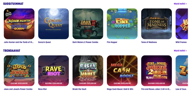 Caxino Games